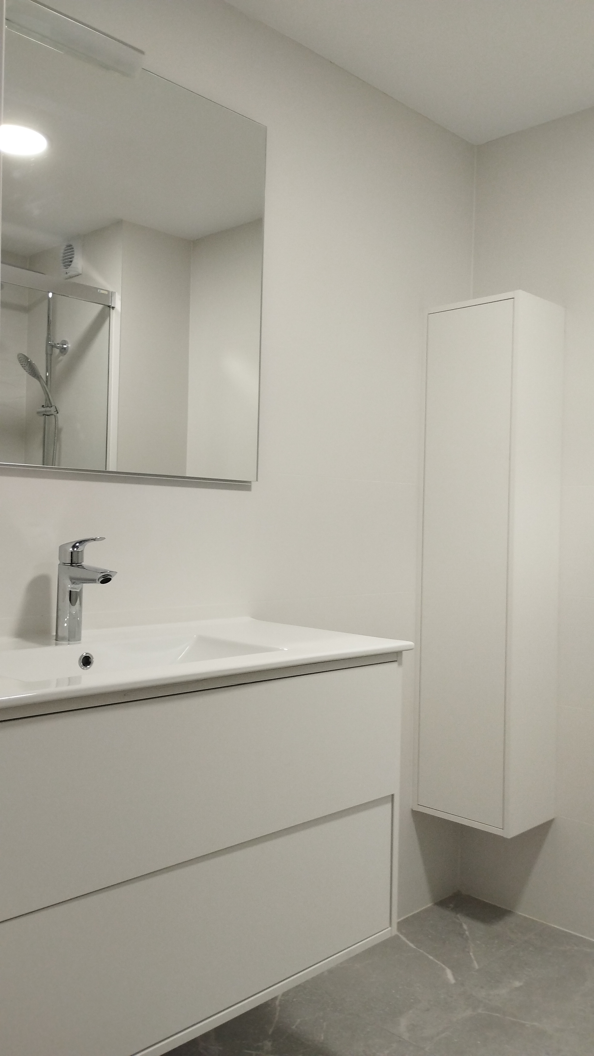 Reforma baño pequeño